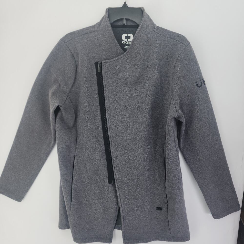 UKG x OGIO Full-Zip Athletic Gray Corporate Jacket Sz XL